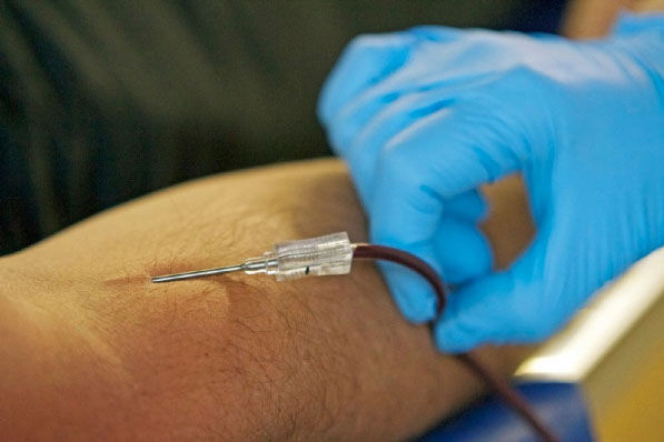 DRK-Blutspende im Bürgerhaus in Wickede ARCHIVFOTO: ANDREAS DUNKER