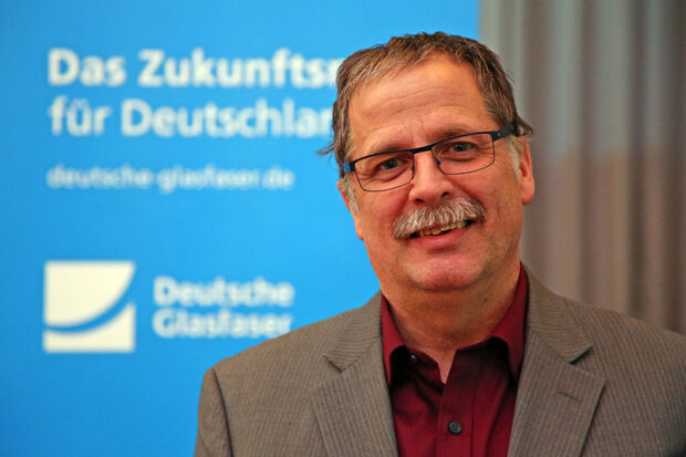 Bauleiter Peter König von Deutsche Glasfaser  ARCHIVFOTO: ANDREAS DUNKER