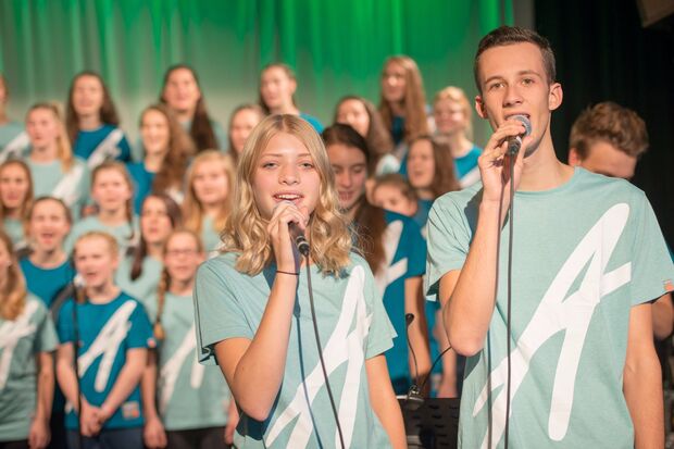 Szene aus dem Adonia-Musical FOTO: PR