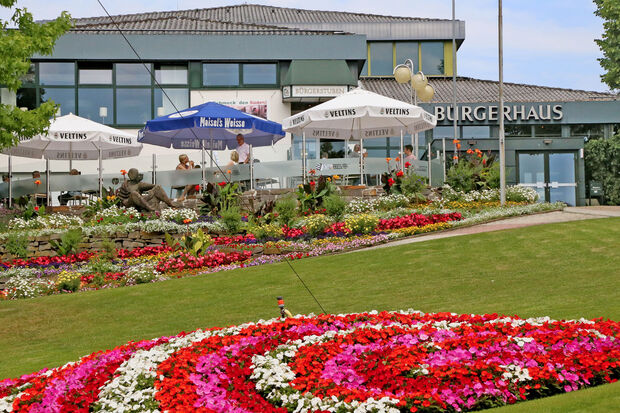 Das Bürgerhaus der Gemeinde Wickede (Ruhr) wurde 1975 in Betrieb genommen. ARCHIVFOTO: ANDREAS DUNKER