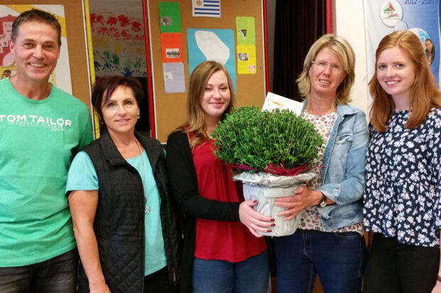 Armin Klotz, Jana Stehr, Judith Stücker, Anne Liening und Leonie Liening FOTO: PRIVAT