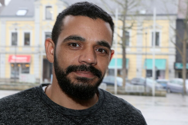 Neuer Flüchtlingsbetreuer der Gemeinde Wickede (Ruhr): der 32-jährige Ägypter und Flüchtling Ehab Fakhoury FOTO: ANDREAS DUNKER