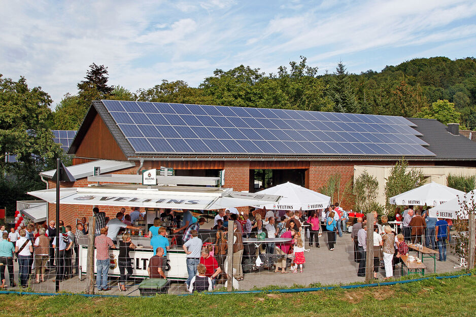 Großes Dorffest des Fördervereins Dorf Wiehagen am 2. September 2012 auf dem Fischhof Baumüller ARCHIVFOTO: ANDREAS DUNKER