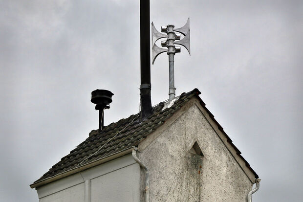 Sirene auf dem Feuerwehr-Gerätehaus in Wimbern ARCHIVFOTO: ANDREAS DUNKER