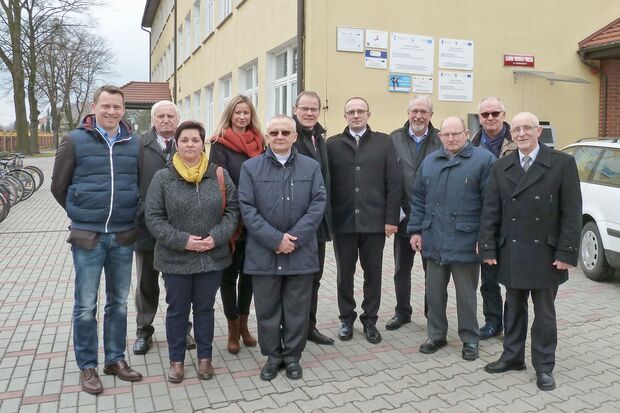 Deutsch-polnische-Delegation FOTO: ERICH REINEKE