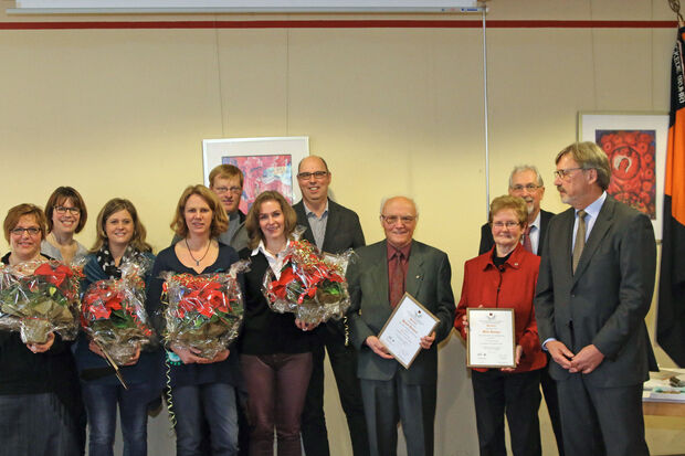 Weitere Geehrte der Kolpingfamilie Wickede (wir berichten noch) FOTO: ANDREAS DUNKER