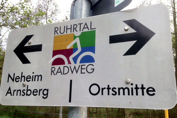 Der Ruhrtal-Radweg dient den Langstreckenläufern als Route von Winterberg bis nach Duisburg FOTO: ANDREAS DUNKER