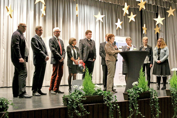 Die Sportlerehrung im letzen Jahr während des Neujahrsempfangs FOTO: ANDREAS DUNKER 