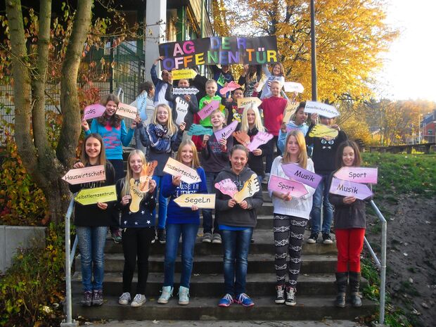 Sekundarschule Wickede: "Tag der offenen Tür“ am 14. November 2014 FOTO: SEKUNDARSCHULE