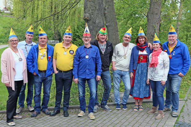 Der aktuelle Vorstand des WiKaVau (von links): Barbara Schmelzer, Tobias Borgmann, Andreas Siepmann, Thomas Kobbeloer, Thomas Schmelzer, Christian Werft, Alfred Grote, Marion Uhde-Koch, Jennifer Sporenberg und Dr. Uwe Stücker. Es fehlt: Christian Koch. FOTO: ANDREAS DUNKER