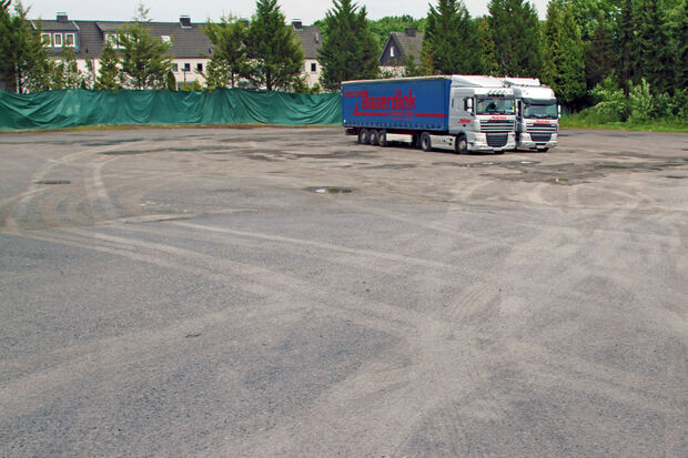 Auf dem Gelände der Spedition Bauerdick am Waltringer Weg wird es keinen REWE-Markt geben. ARCHIVFOTO: ANDREAS DUNKER