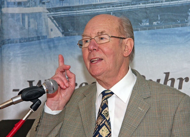 Gründungsmitglied und langjähriger Vorsitzender des Schalke-Fan-Clubs "Wickeder Ruhrknappen: Alfons Drees (†) ARCHIVFOTO: ANDREAS DUNKER