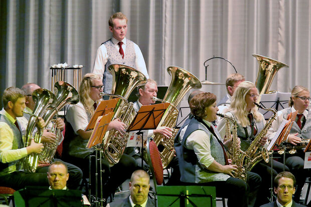 Instrumentalisten des Musikvereins Echthausen FOTO: ANDREAS DUNKER