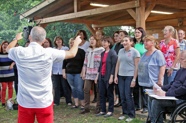 Pfarrfest mit Chor in Menden-Barge ARCHIVFOTO: ANDREAS DUNKER
