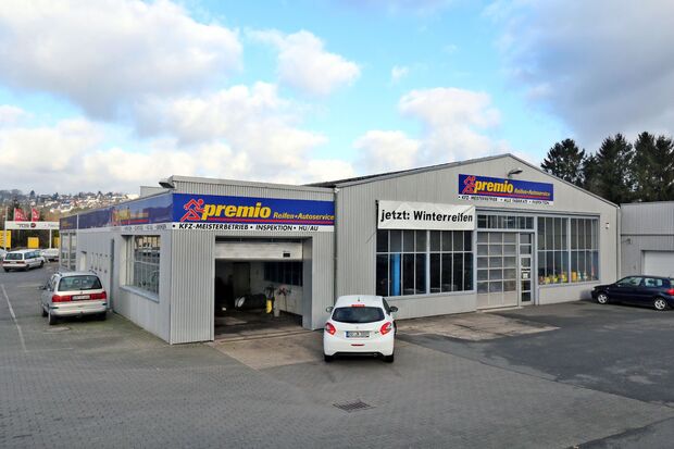 Die Premio Autowerkstatt in Wickede  FOTO: ANDREAS DUNKER