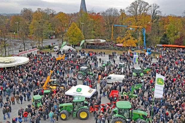 Beim "Pferdemarkt" gibt es alljährlich ein großes Gedränge in den Gassen und auf den Plätzen in Soest. FOTO: ANDREAS DUNKER