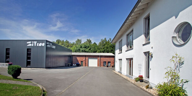 Werksgelände mit Hochregallager im Industriegebiet Westerhaar im nordrhein-westfälischen Wickede (Ruhr) FOTO: ANDREAS DUNKER